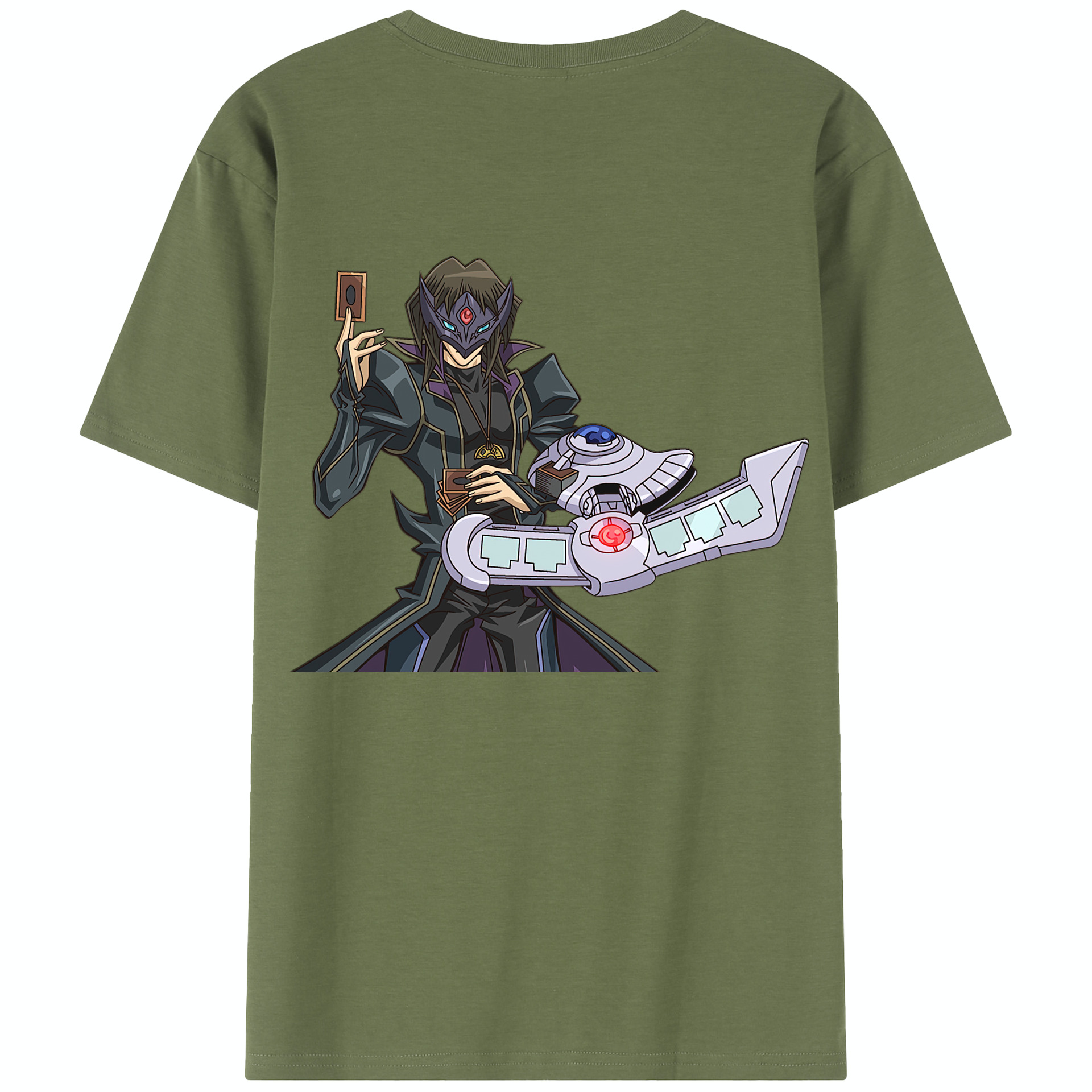 （画像用） 遊☆戯☆王 Yu-Gi-Oh! 綿100％半袖Tシャツ（背面プリント）